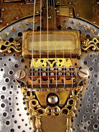 IonoGlobe guitar detail front Picture