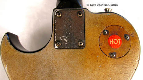 Belle Guitar #62 detail back Picture