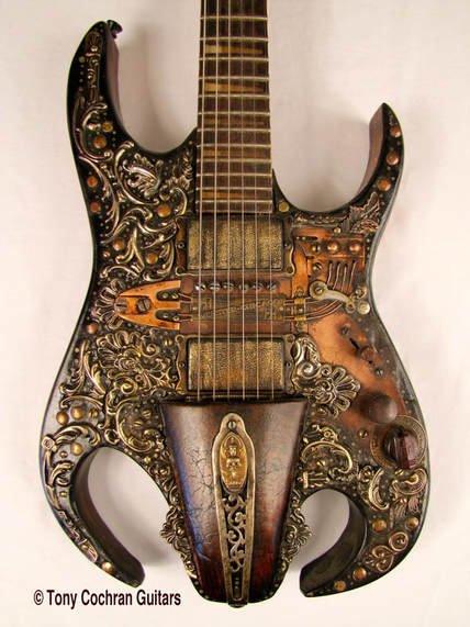 Revelation guitar #68 body front Picture