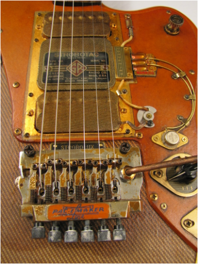 Strobotac guitar detail front Picture