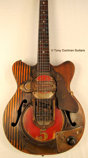 Tony Cochran JCW5 guitar body front Picture