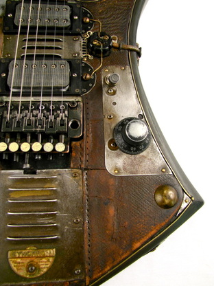 Synchron guitar detail right front Picture