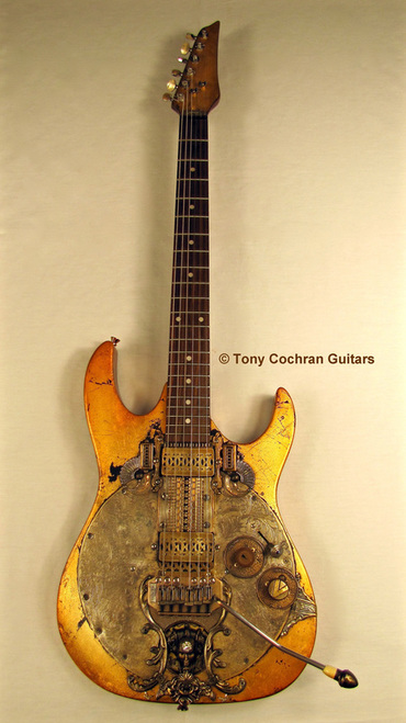 Tony Cochran Rising Sun guitar full front Picture
