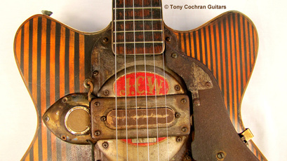 Tony Cochran JCW5 guitar top front Picture