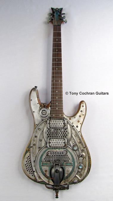Tony Cochran Guitars Goat guitar #64 full front Picture