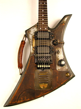 Synchron guitar body front Picture