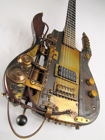 Boostercaster Steampunk guitarPicture
