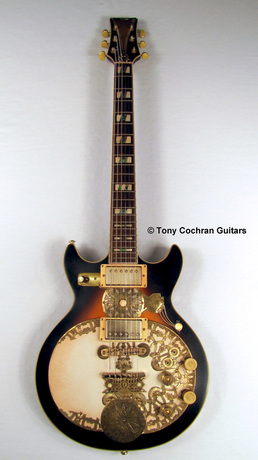 Tony Cochran Gold Medallion guitar full front Picture