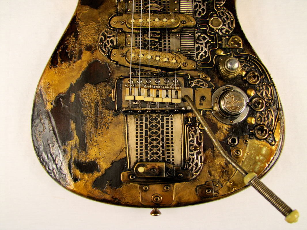 LightHouse electric guitar bottom front Picture