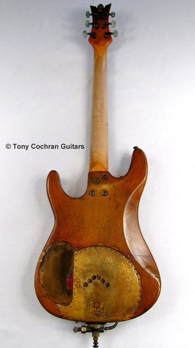 Tony Cochran Guitars Goat guitar #64 full back Picture