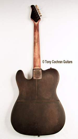 Tony Cochran Derringer guitar #65 full back Picture