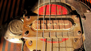 Tony Cochran JCW5 guitar electric detail front Picture