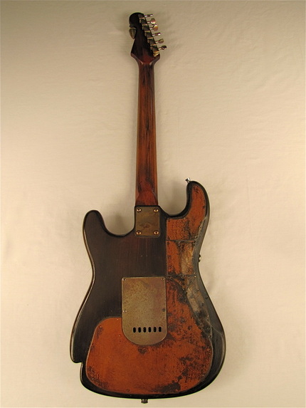 Betty electric guitar full back Picture