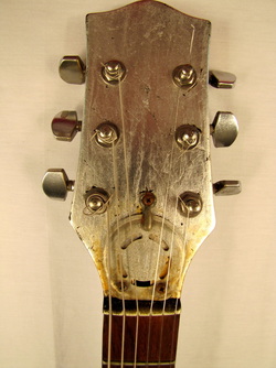 Separatorcaster electric gitar by Tony Cochran head front Picture