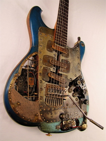 OSScaster electric guitar body front Picture