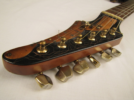 Arkanacaster guitar head front Picture