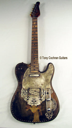 Tony Cochran Derringer guitar #65 full front Picture
