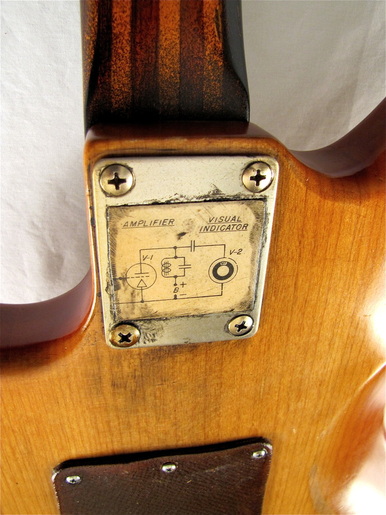 Strobotac guitar detail iop back Picture