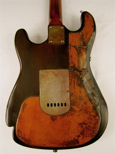 Betty electric guitar back Picture