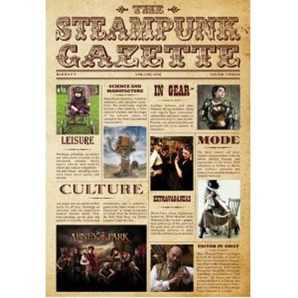 Steampunk Gazette Boostercaster book Picture
