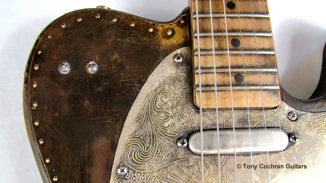 Tony Cochran Derringer guitar #65 mid front Picture