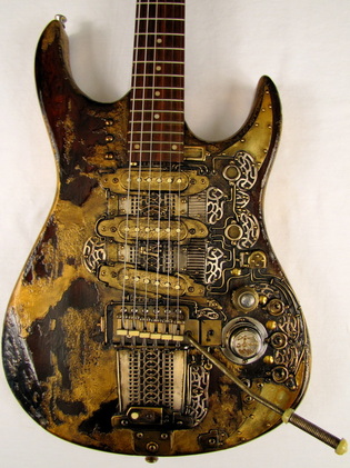LightHouse electric guitar body front Picture