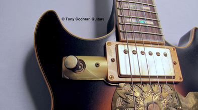 Tony Cochran Medallion guitar left front Picture