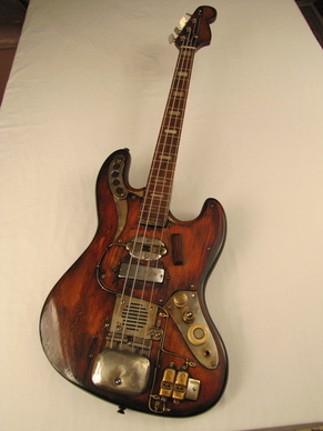 Sparkycaster Bass Electric Gitar full Picture