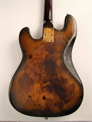 Mercy Bass guitar body back Picture
