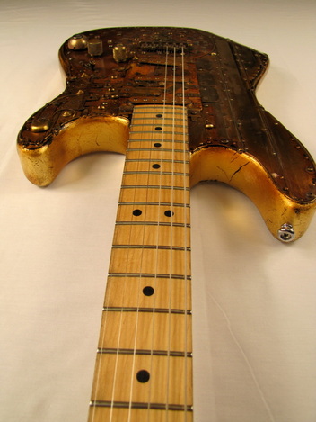 Angel 199 guitar detail edge top Picture