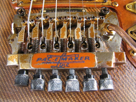 Strobotac electric guitar detail pickups Picture