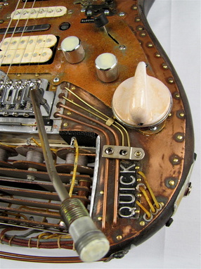 The Quick electric guitar detail right bottom Picture
