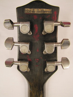 Separatorcaster electric gitar by Tony Cochran head back Picture