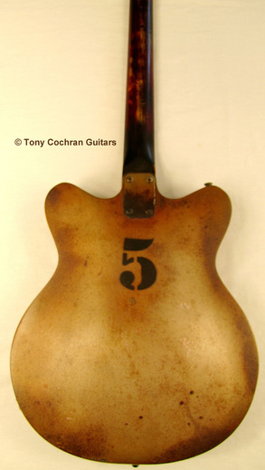 Tony Cochran JCW5 guitar body back Picture