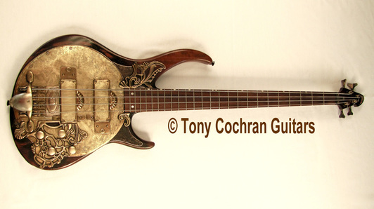 Tony Cochran Derek's Bass guitar #60 full front Picture
