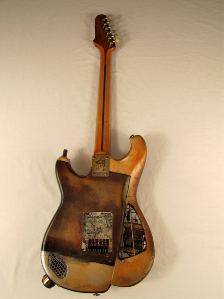 OSScaster electric guitar full back Picture