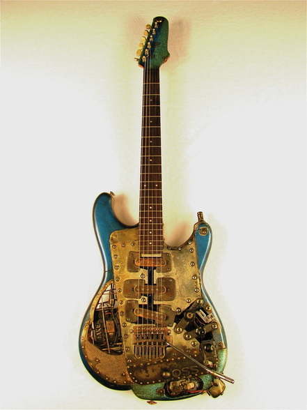 OSScaster electric guitar full front Picture