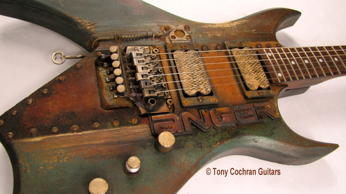 Tony Cochran ANGER63 guitar #63 angle front Picture