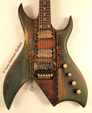 Tony Cochran ANGER63 guitar #63 body front Picture