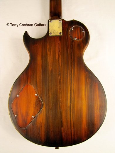 Centro-Matic guitar #66 body back Picture