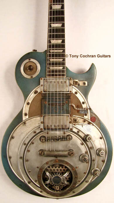 Old Blue electric guitar Picture