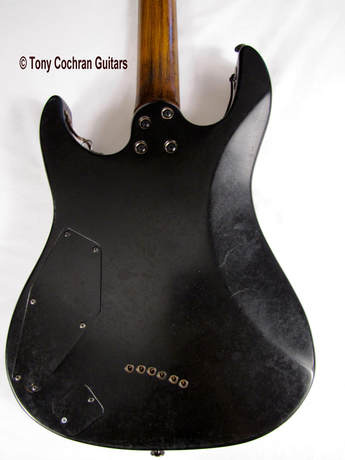 ACE guitar # 74 body back Picture