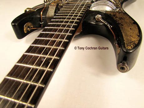 ACE guitar # 74 top edge front Picture