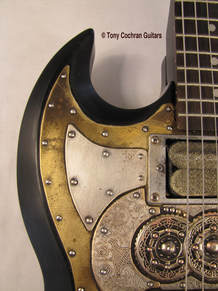 Doubloon guitar #71 left top front Picture