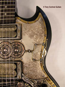 Doubloon guitar #71 right top front Picture