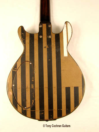 Pendulum guitar #67 body back Picture