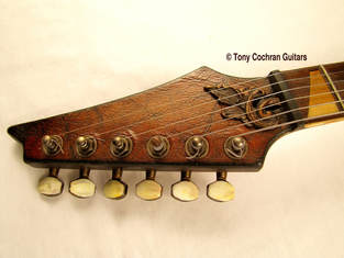 Revelation guitar #68 head front Picture