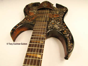 Revelation guitar #68 top edge front Picture