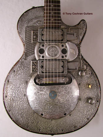 Utiliphone guitar #72 body front Picture